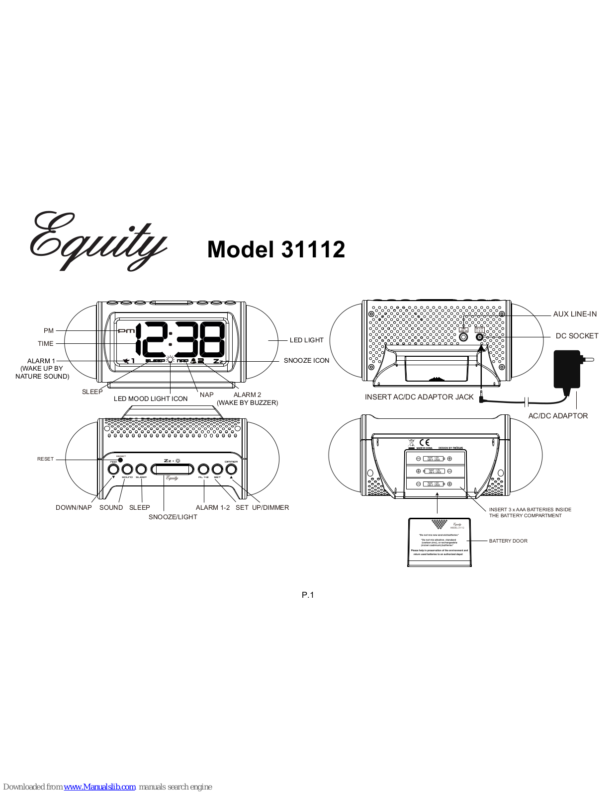 Equity 31112 User Manual - ManualMachine.com