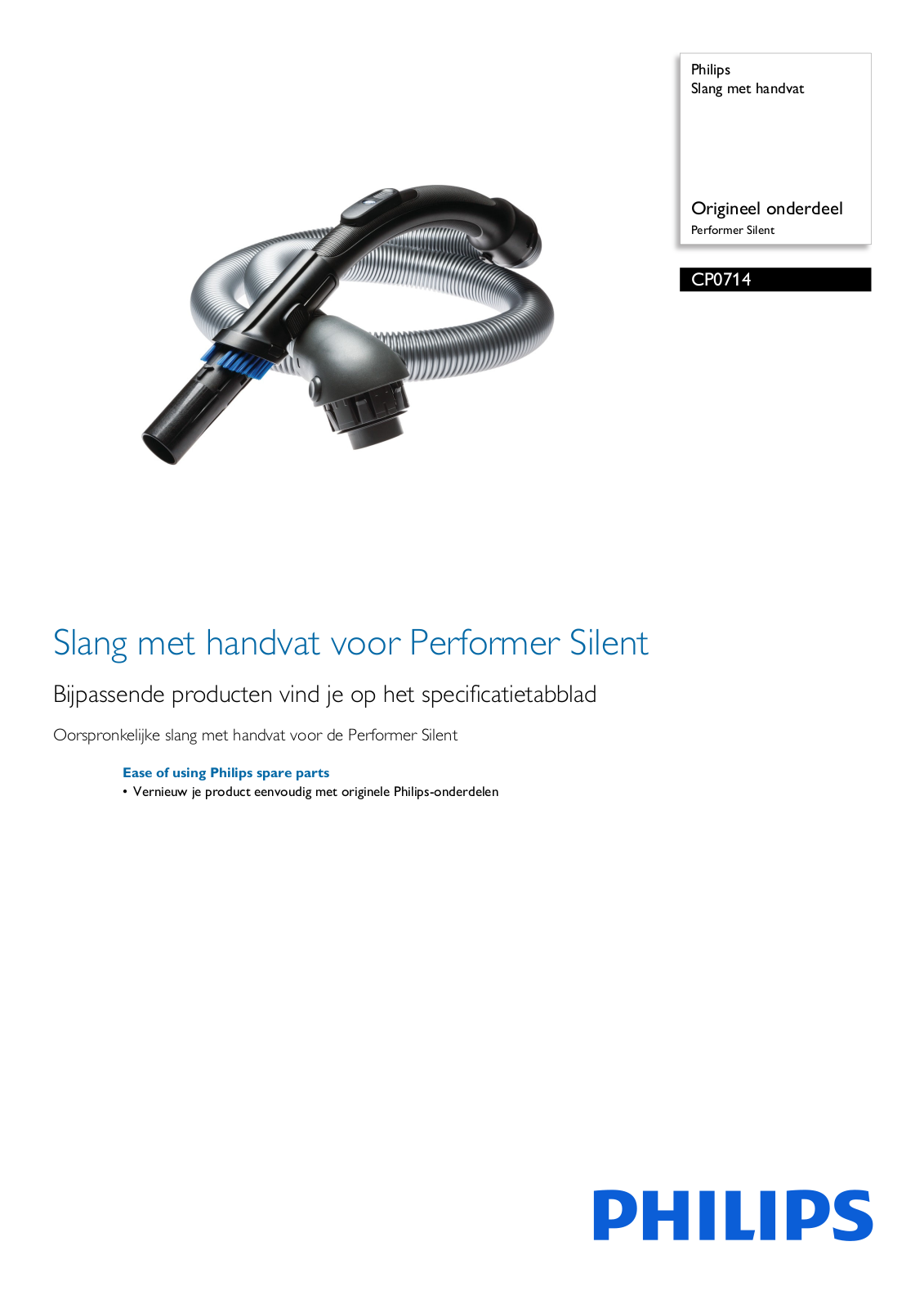 Philips CP0714/01 Leaflet - ManualMachine.com