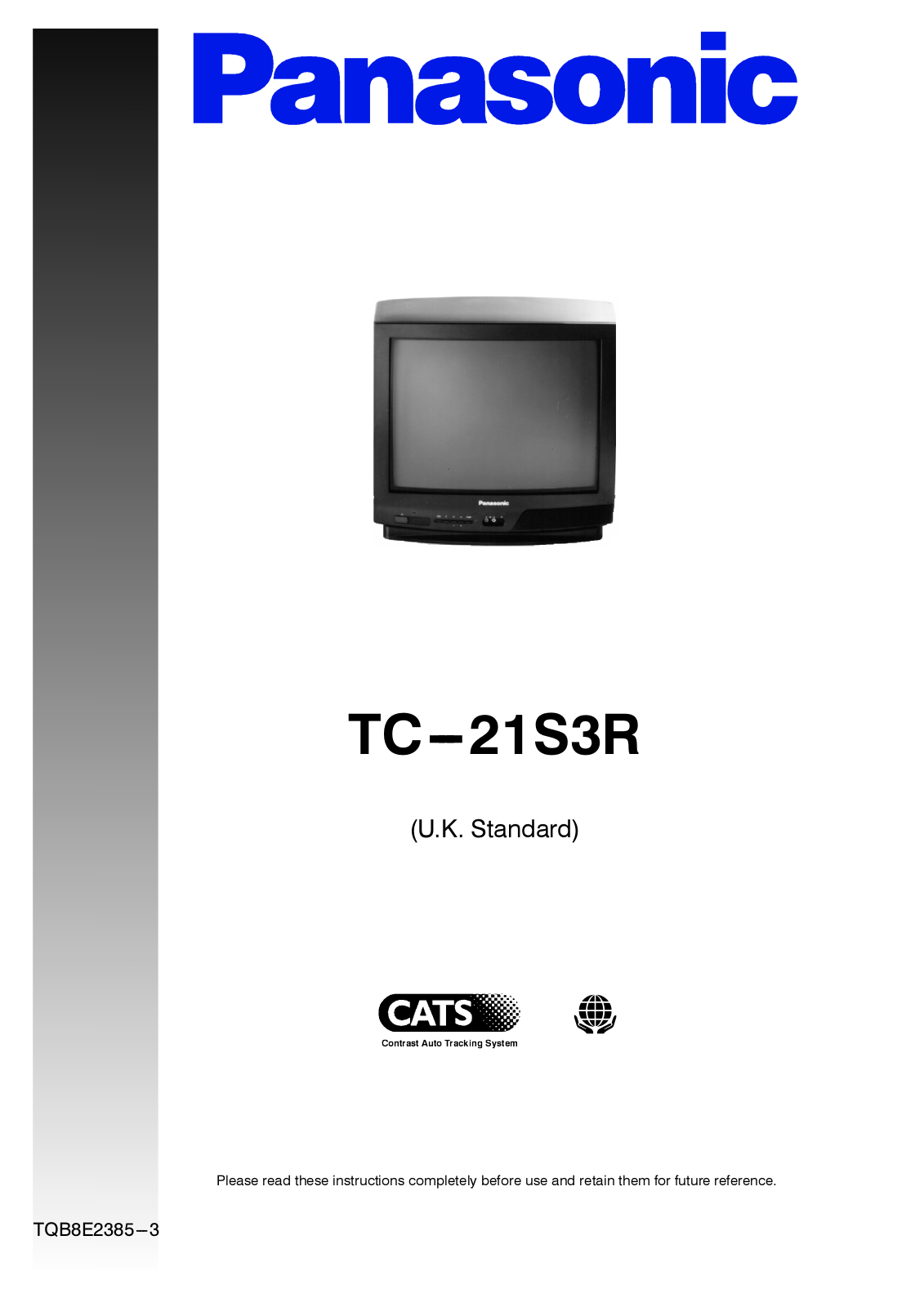 Panasonic TC-21S3R User Manual