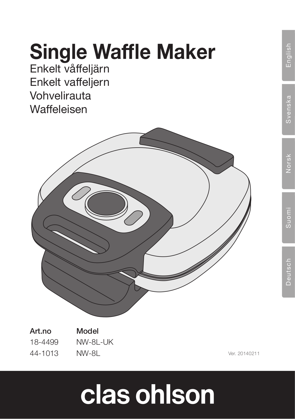 Clas Ohlson NW-8L User Manual