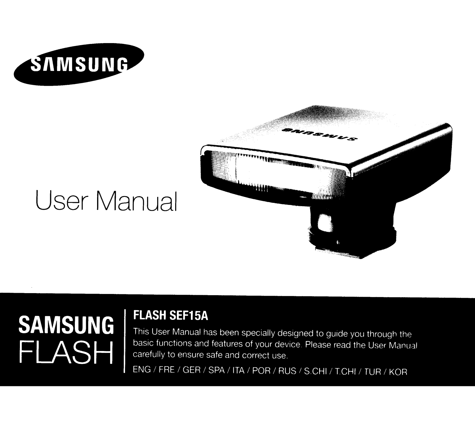 Samsung SEF15A User guide - ManualMachine.com