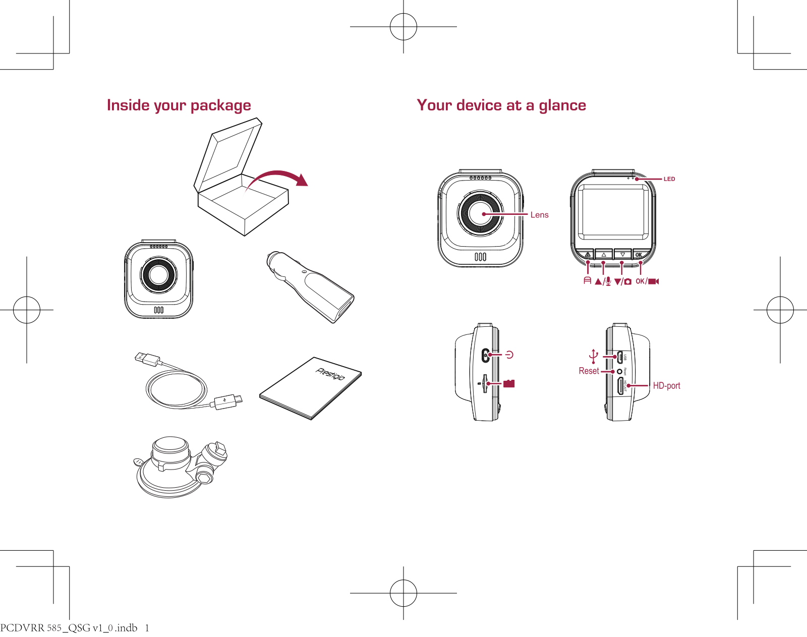 Prestigio PCDVRR585 User Manual