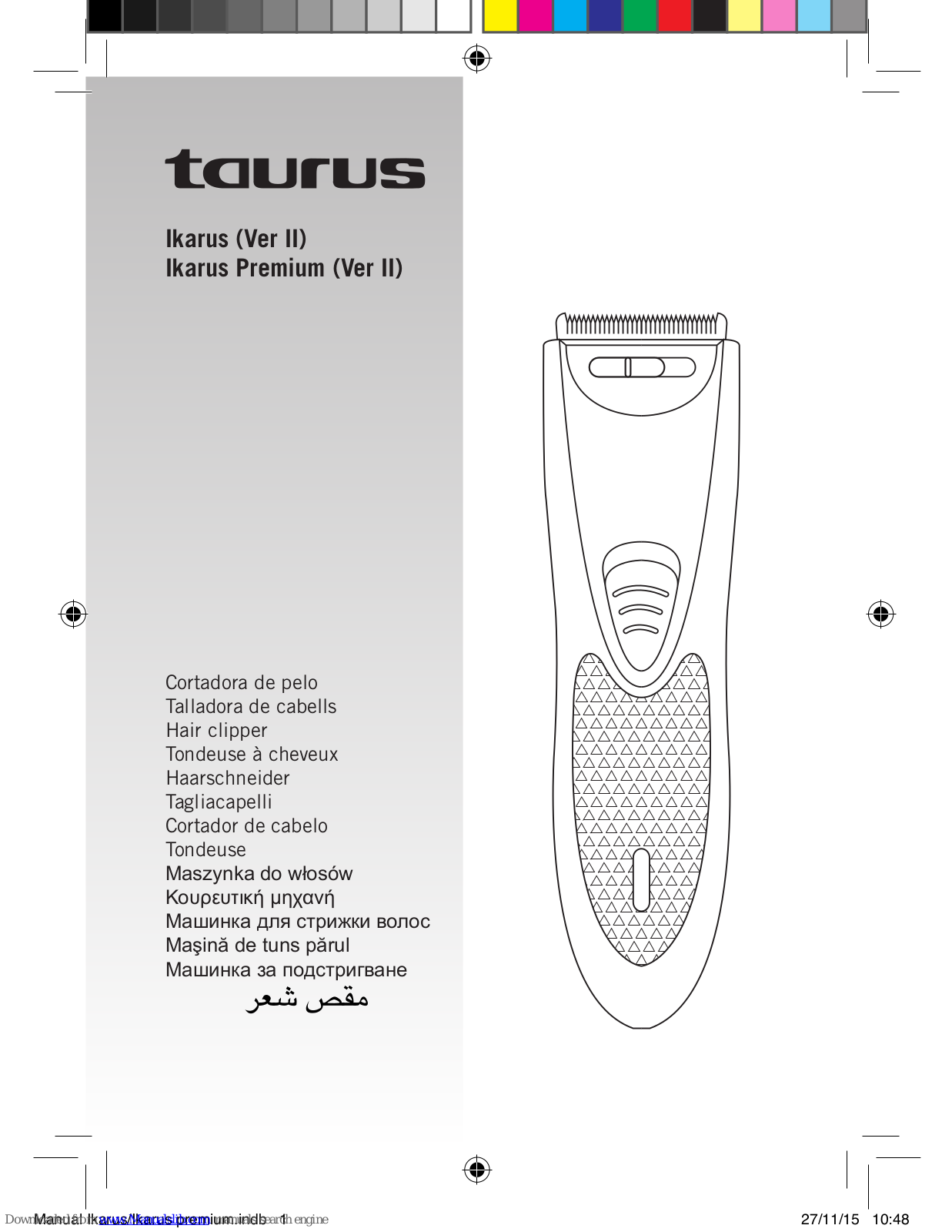 Taurus Ikarus (Ver II), Ikarus Premium (Ver II) User Manual