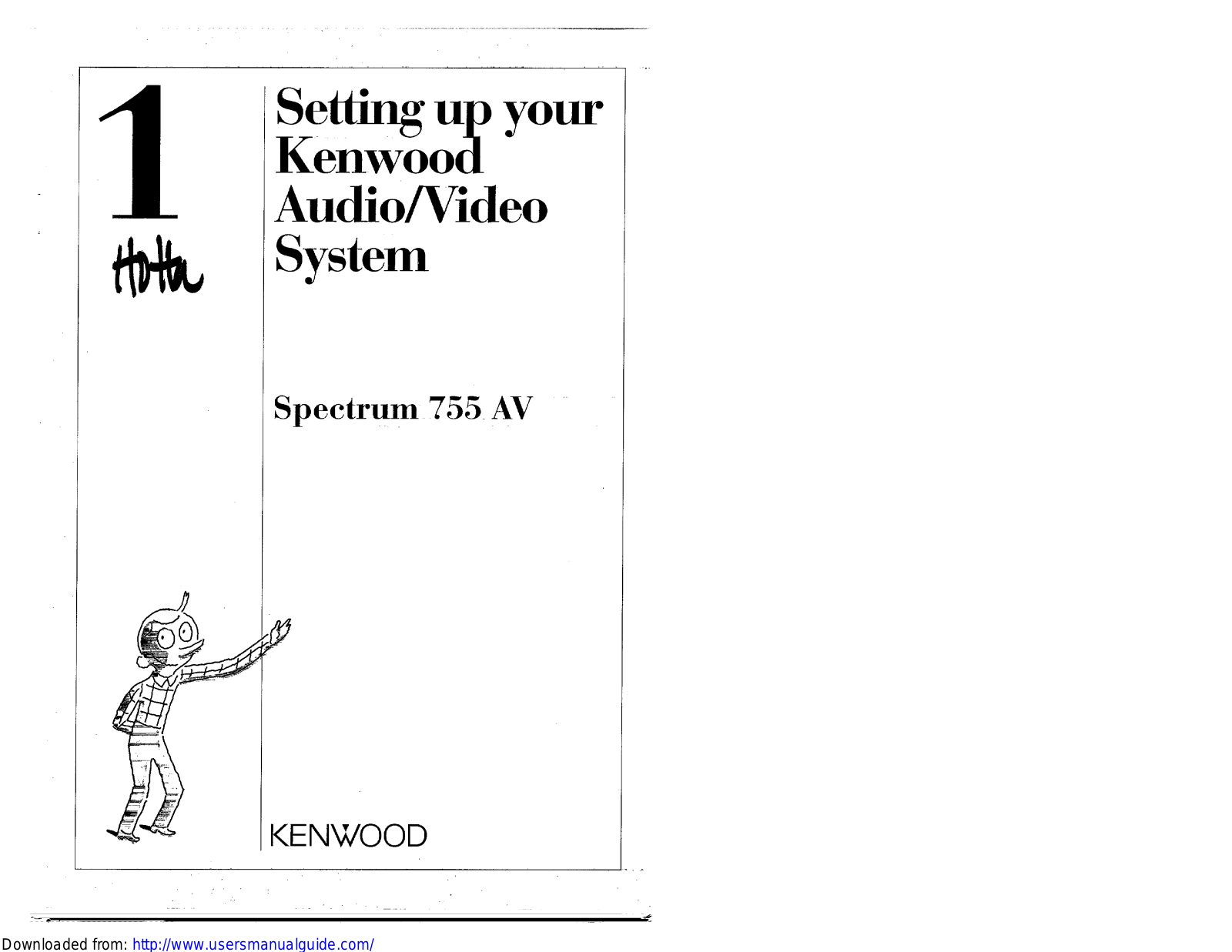 KENWOOD SW-30, SRC-776N, SRC-776C, SPECTRUM755AV, KR-896 User Manual