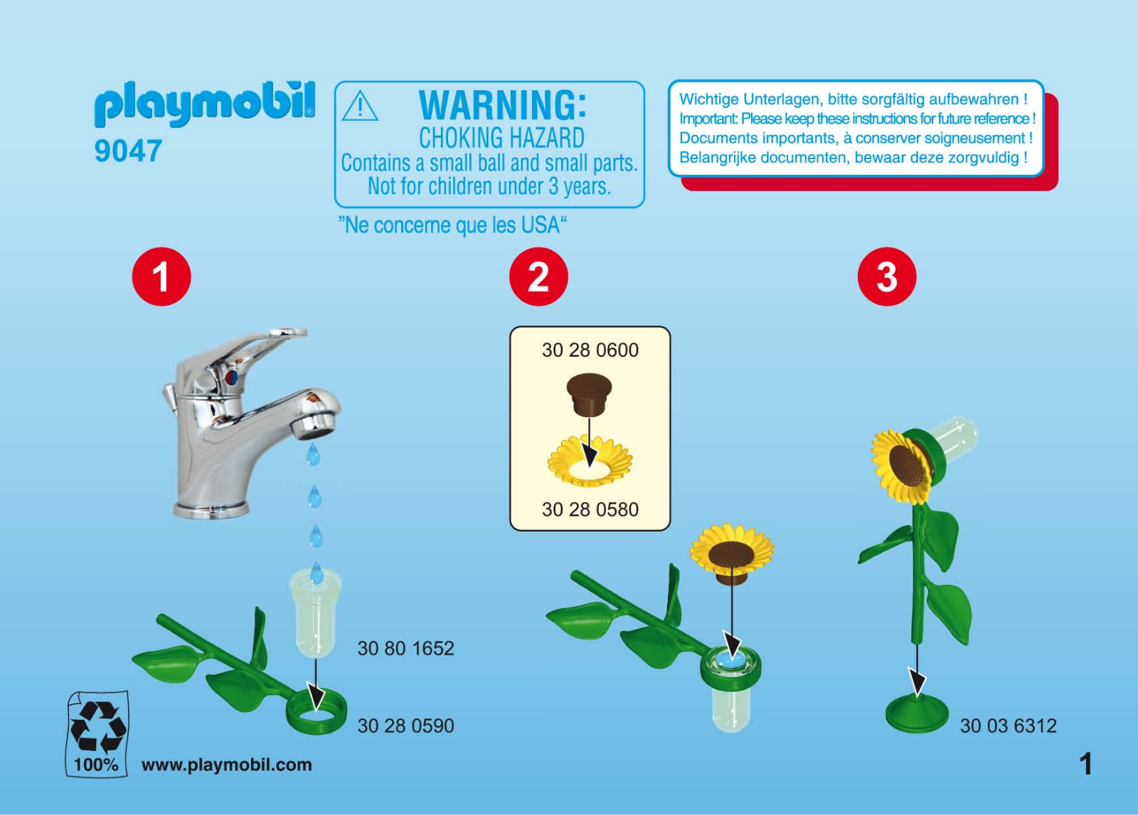 Playmobil 9047 Instructions