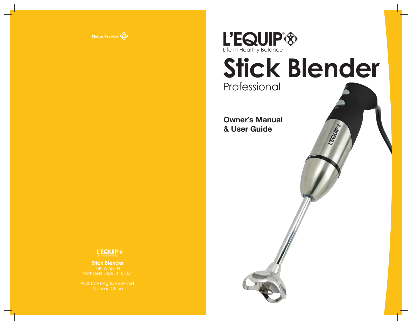 L'Equip 306700 User Manual