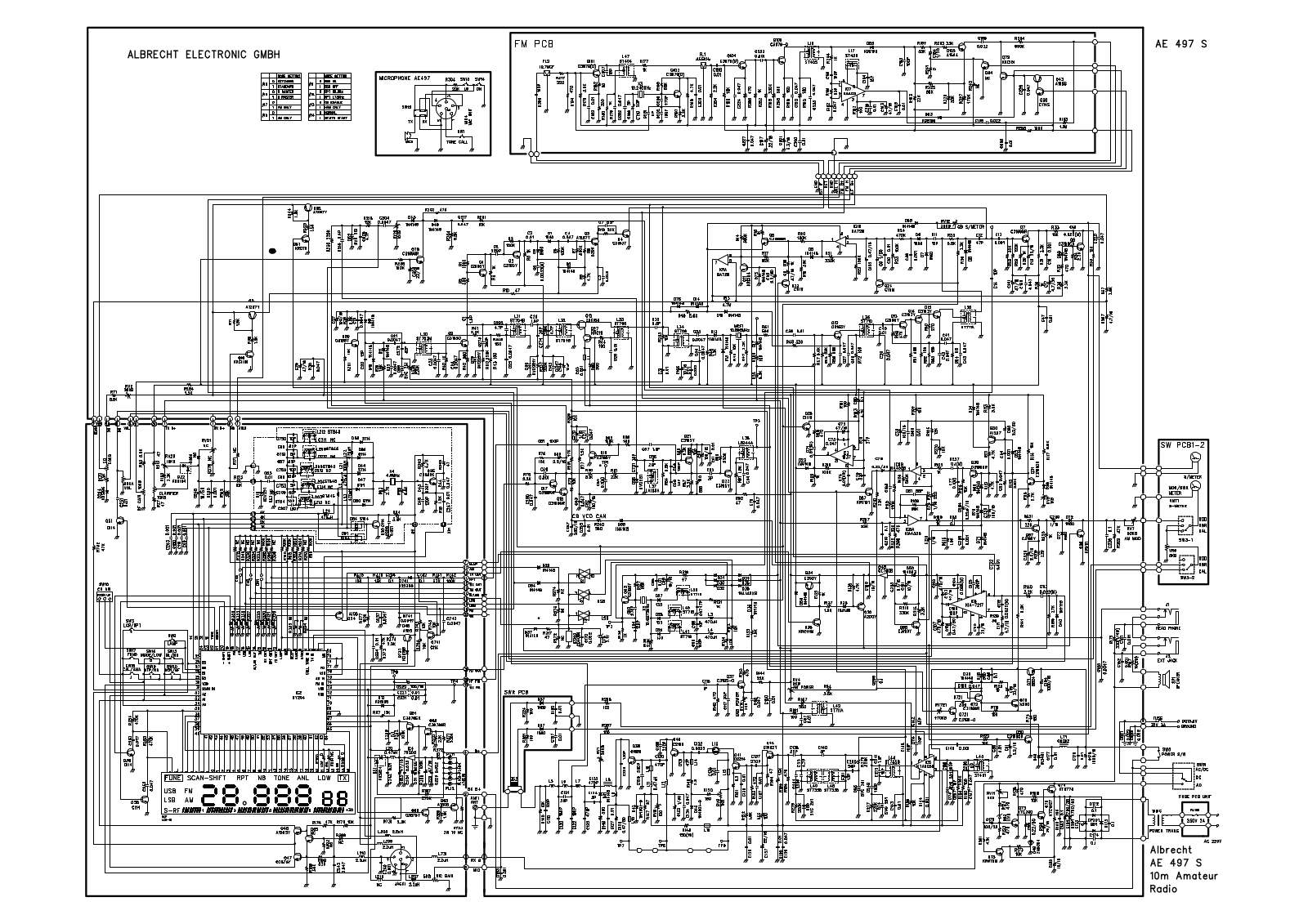 Albrecht AE497 S Schematic