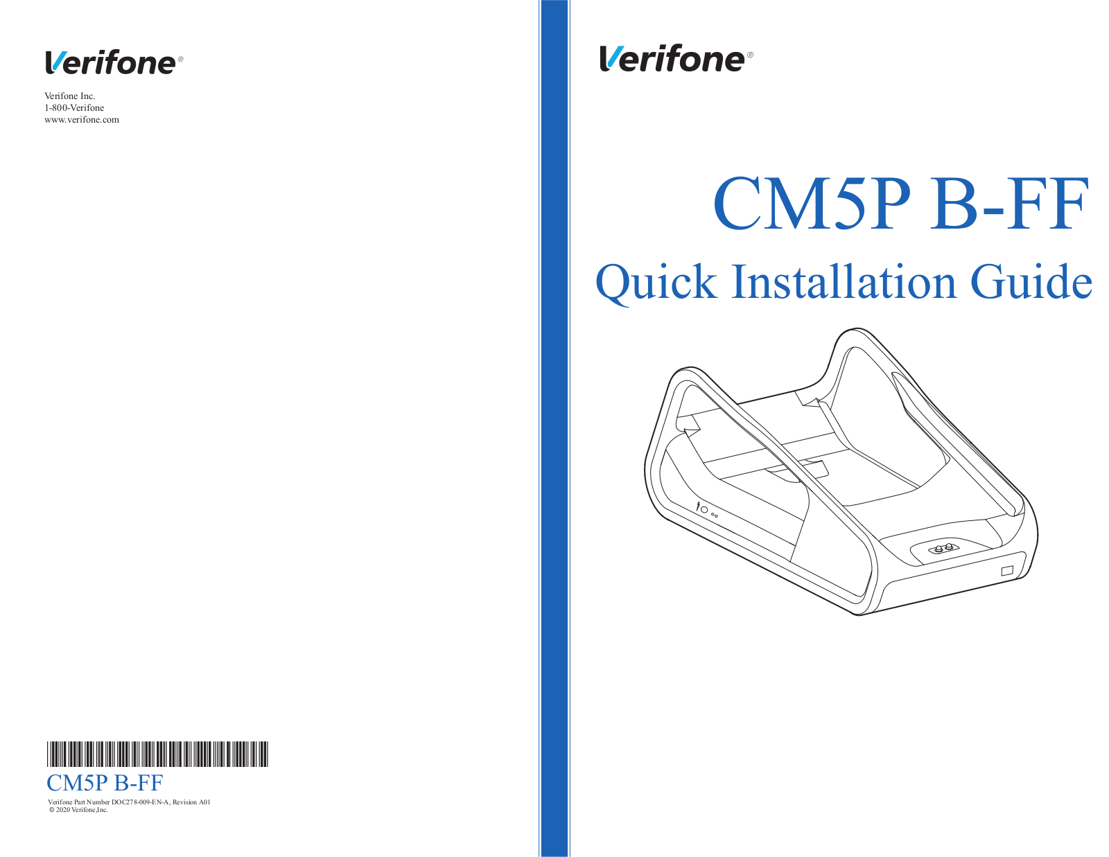 Verifone CM5P B-FF Installation Guide