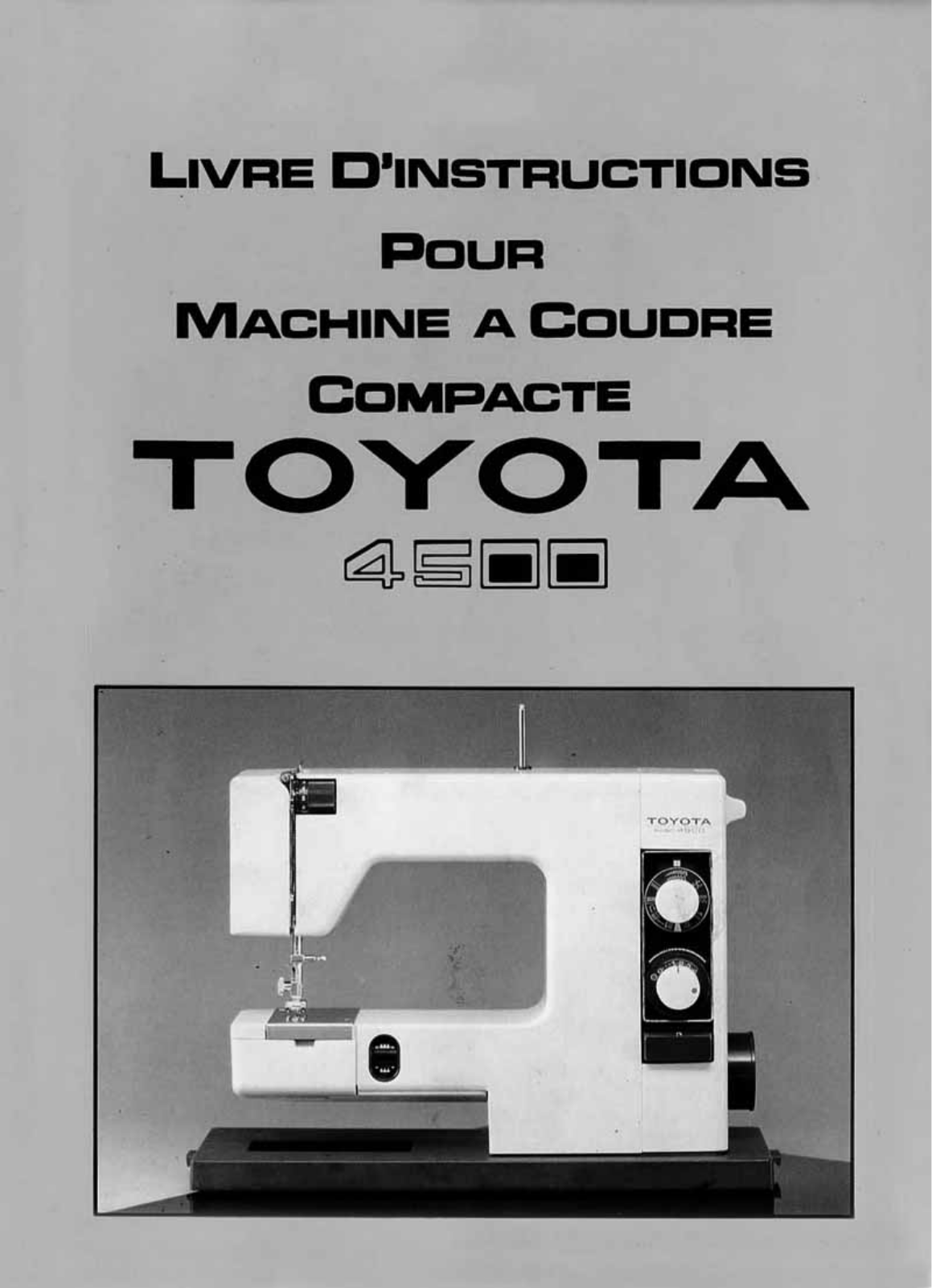 Toshiba 4500 User Manual