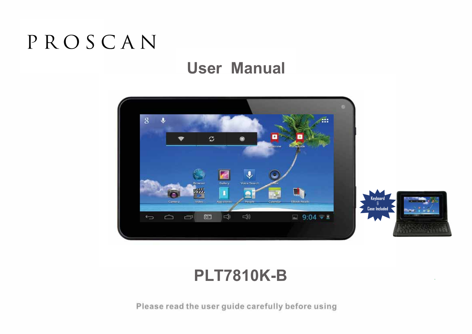 ProScan PLT7810-K-B User Manual