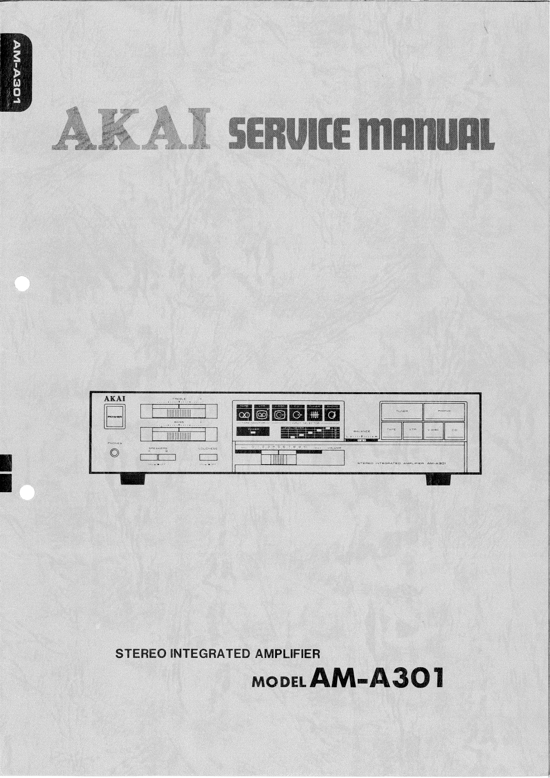 Akai AM-A301 Service manual