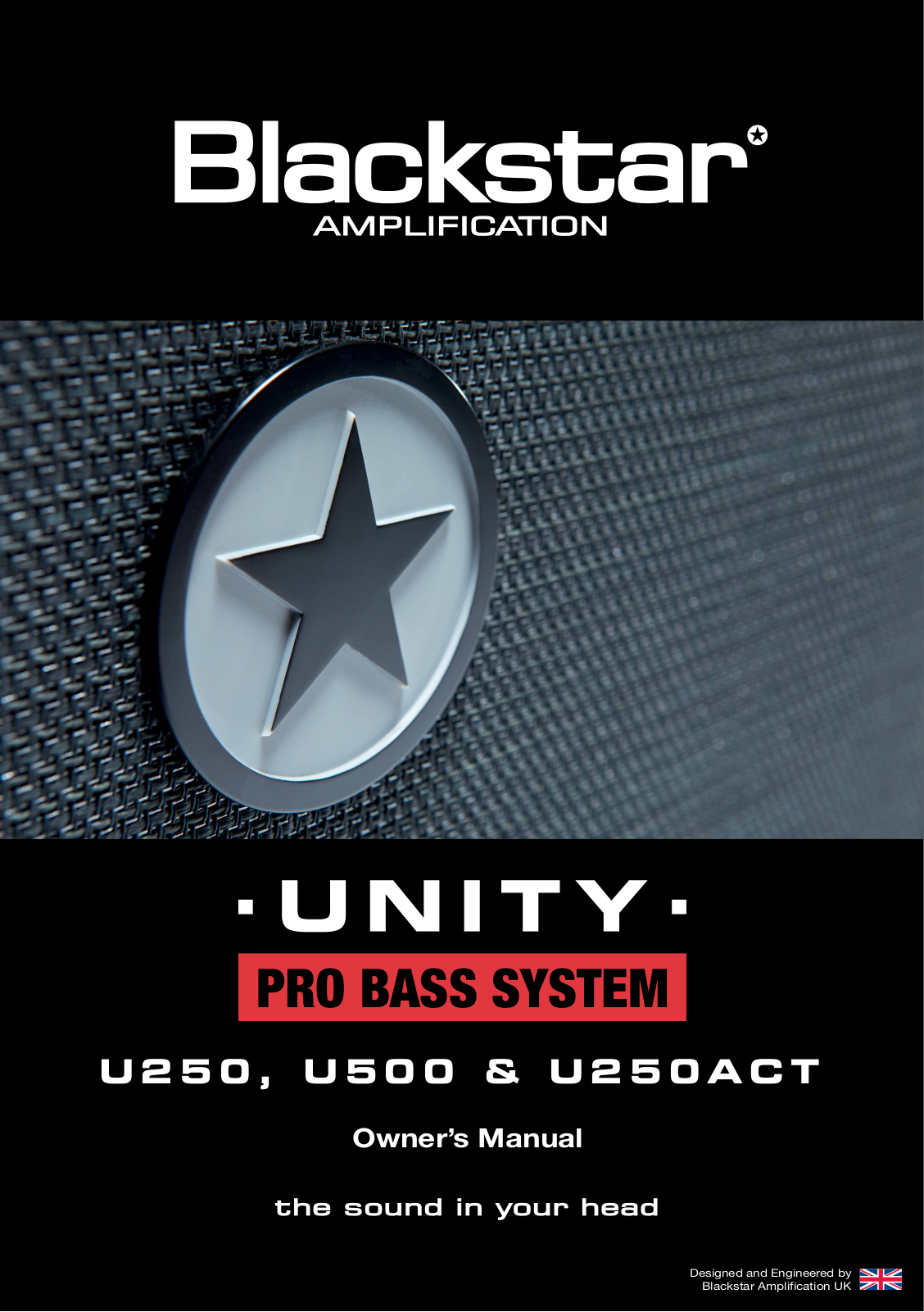 Blackstar U250, U500, U250A C T Owner's Manual