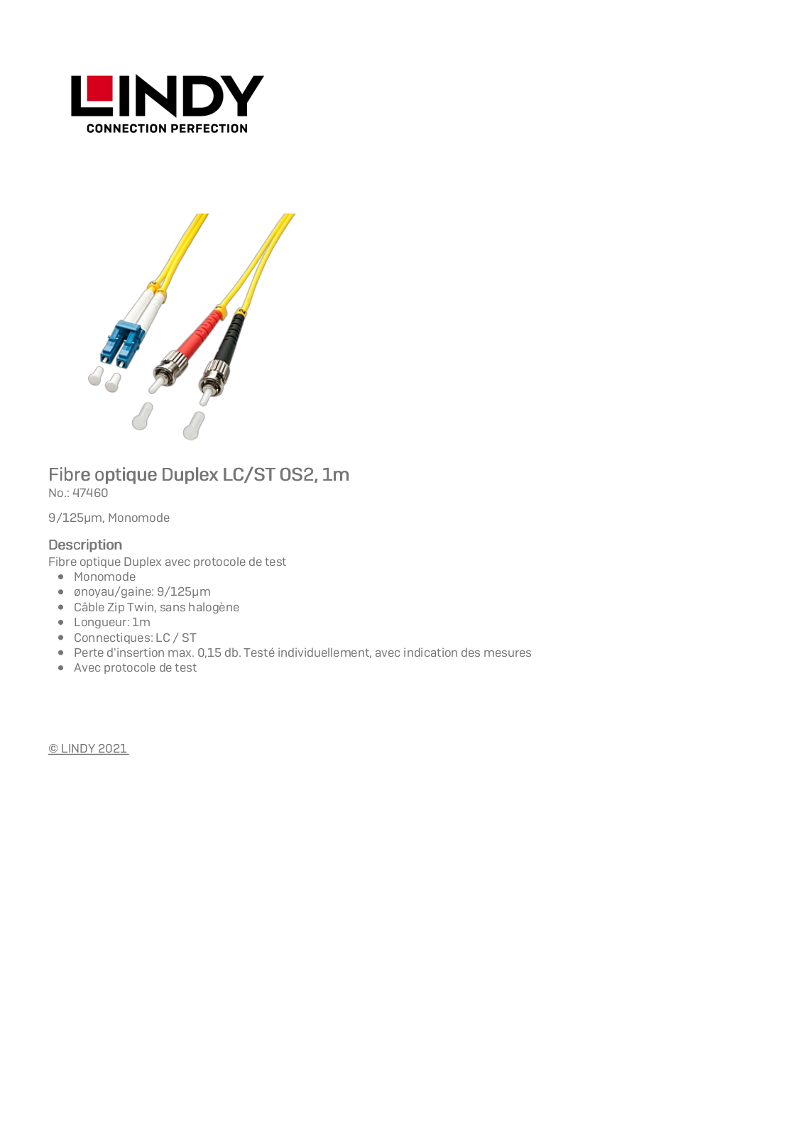 LINDY 47460 Datasheet - ManualMachine.com