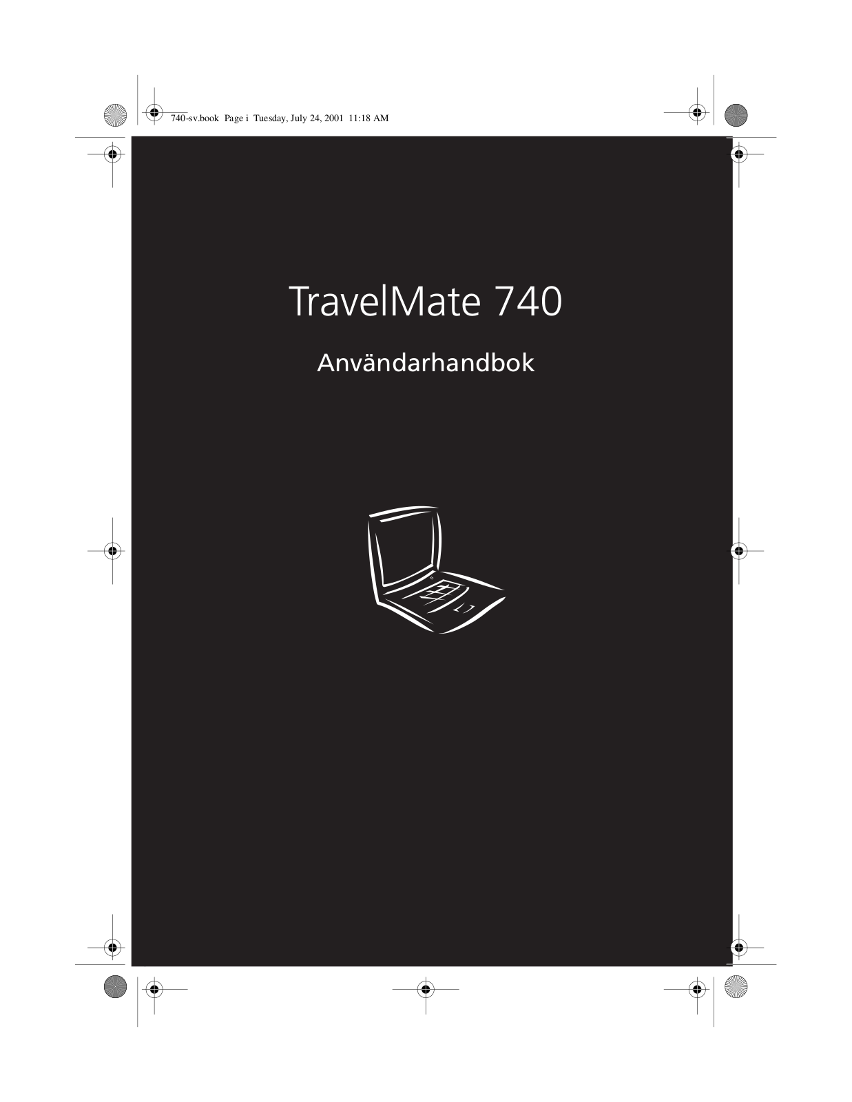 Acer TravelMate 740 User Manual