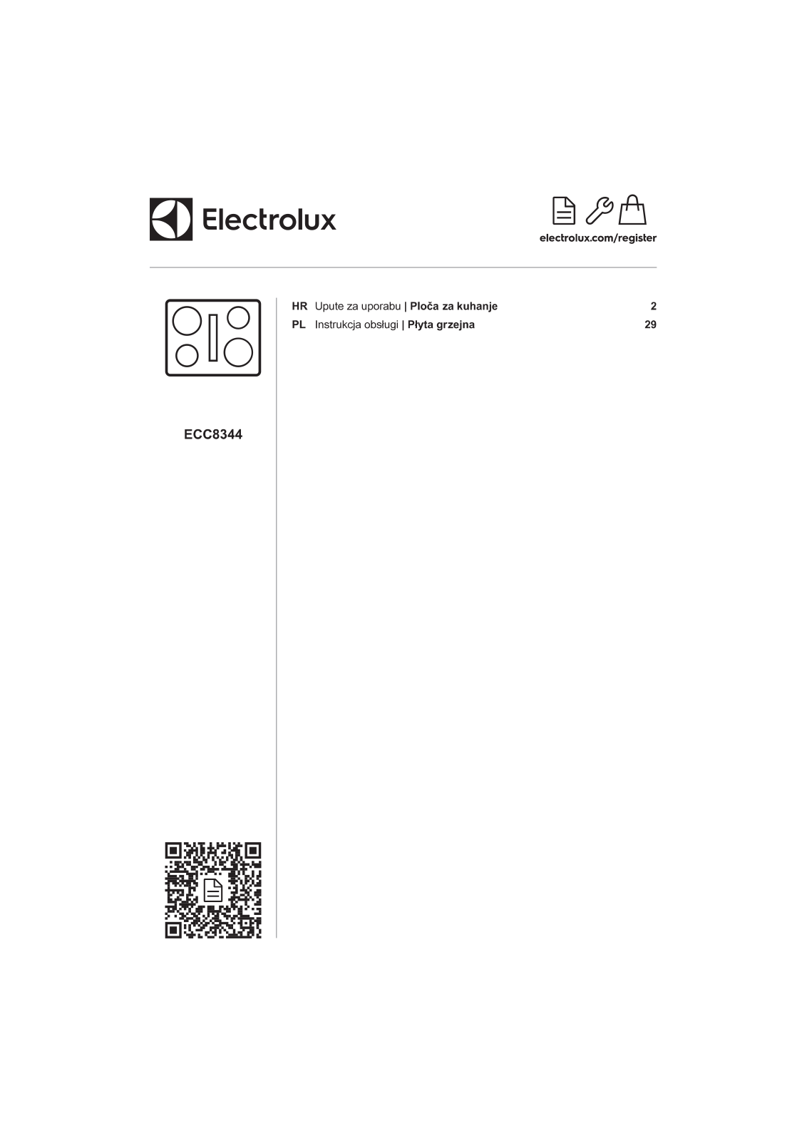ELECTROLUX ECC8344 User guide - ManualMachine.com