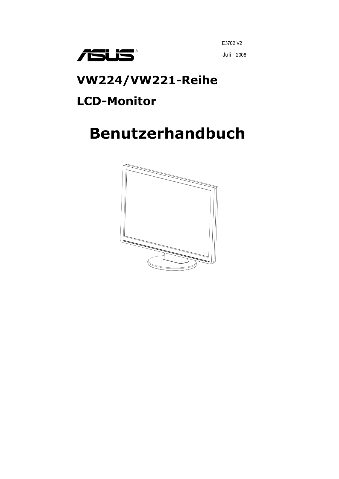 Asus VW224TE, VW224U, VW224S, VW224D, VW224T User Manual