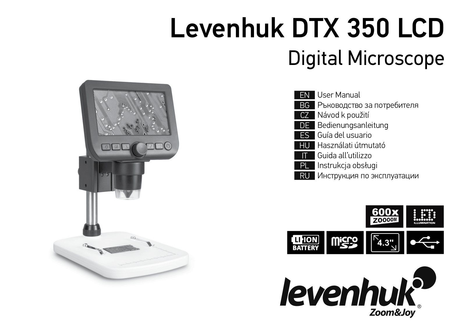 Levenhuk DTX 350 LCD User Manual