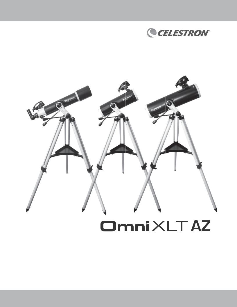 Celestron Omni XLT 114 AZ, Omni XLT 102 AZ User Manual