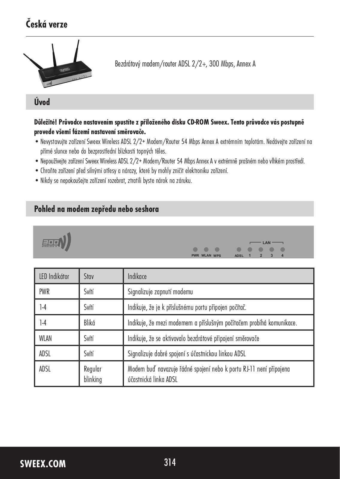 Sweex MO300 QUICK START GUIDE