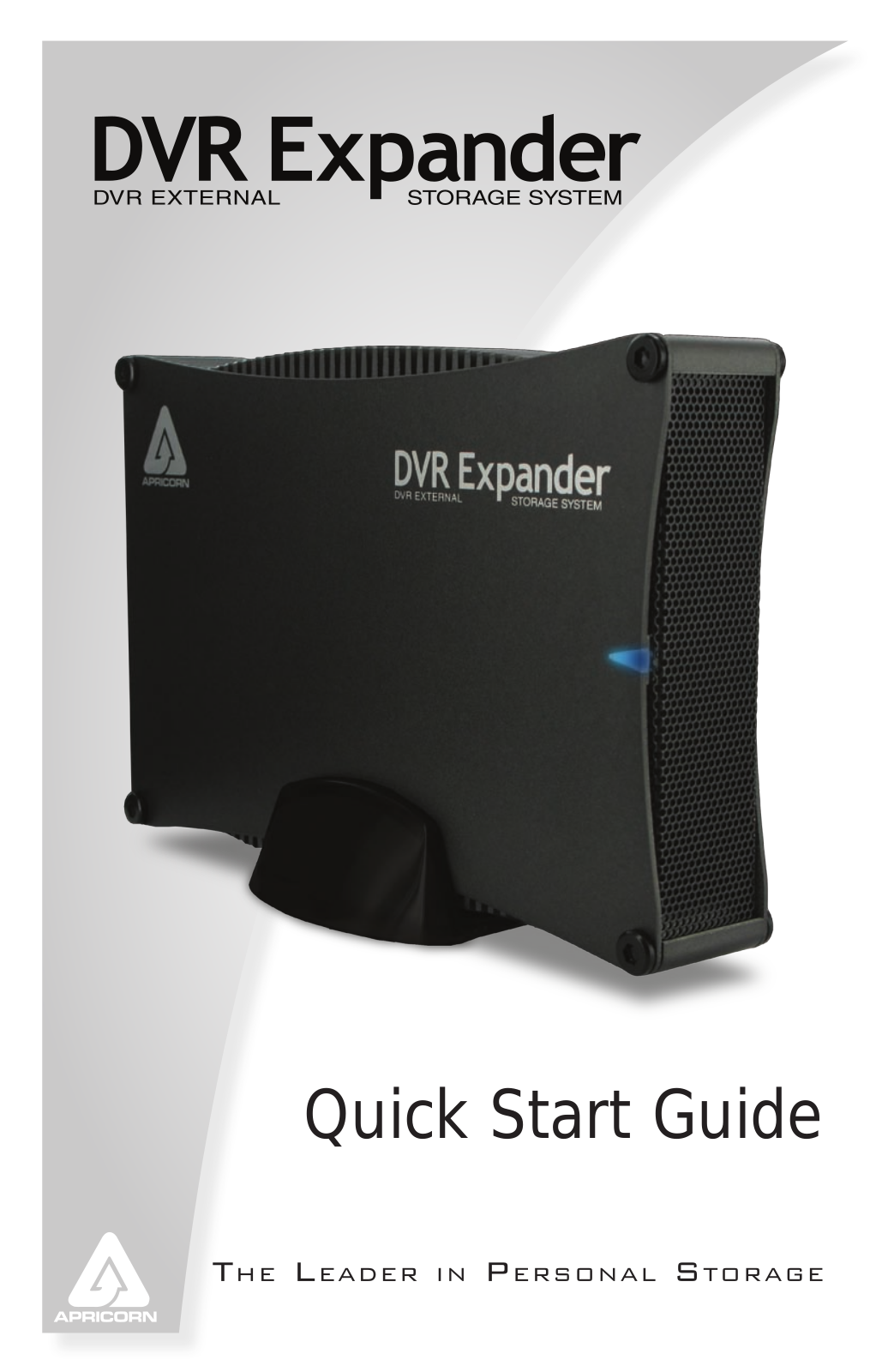 Apricorn DVR EXPANDER Quick Guide