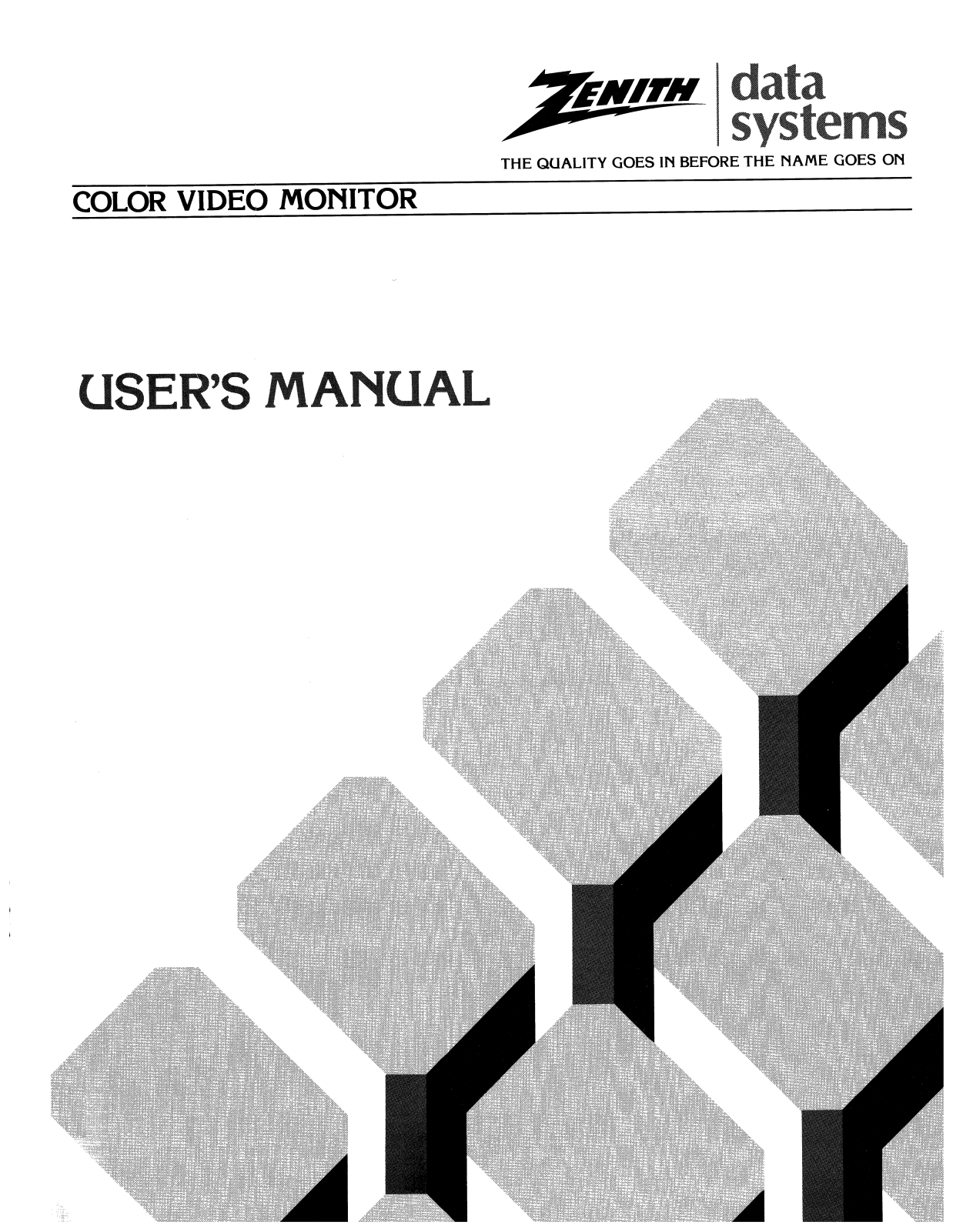 Zenith ZVM-134, ZVM-134E User Manual - ManualMachine.com