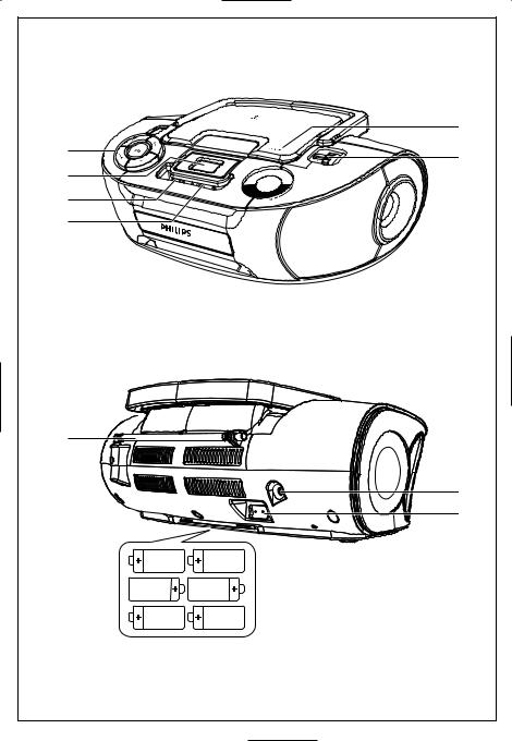 Philips AZ1123W User Manual