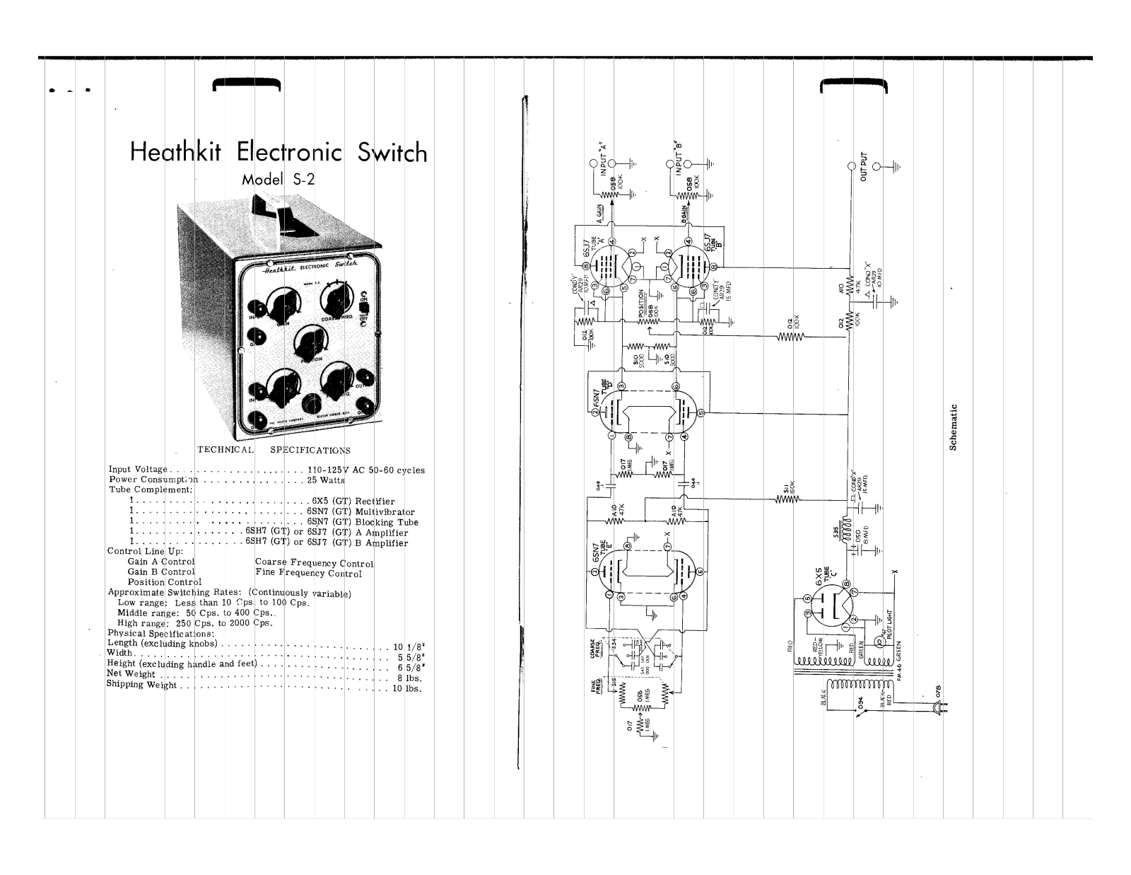 HEATHKIT S2 User Manual