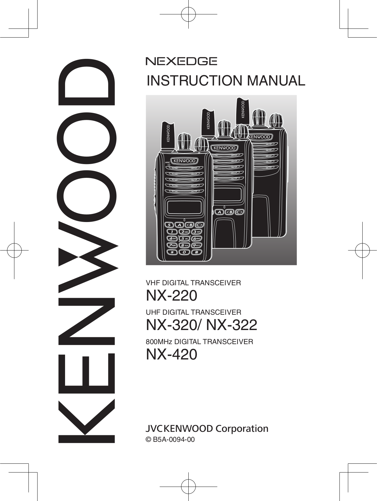 Kenwood NX-420 User Manual