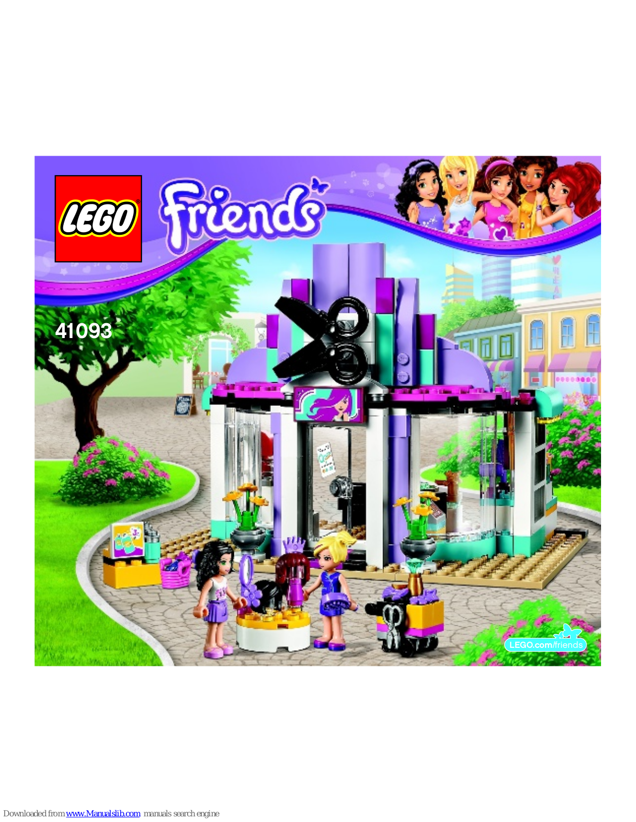 LEGO FRIENDS 41093, FRIENDS 41095 Building Instructions