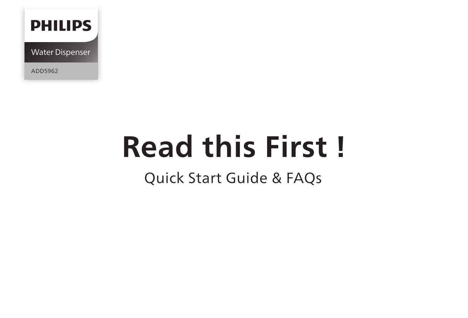 Philips ADD5962BK/79 User Manual