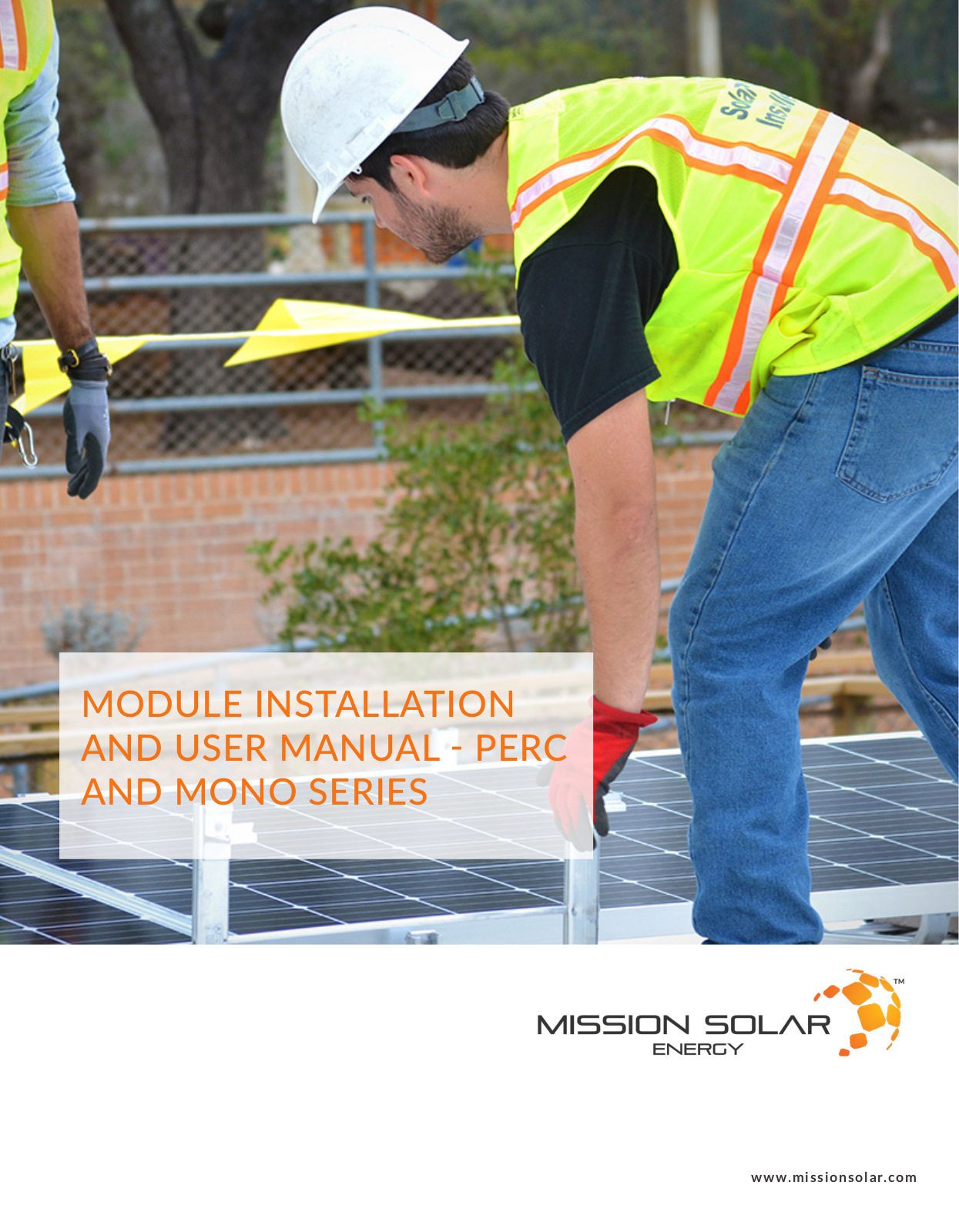 Mission Solar Energy MSE355SQ4S, MSE355SQ6S, MSE360SQ6S, MSE360SQ4S, MSE365SQ6S Installation And User Manual