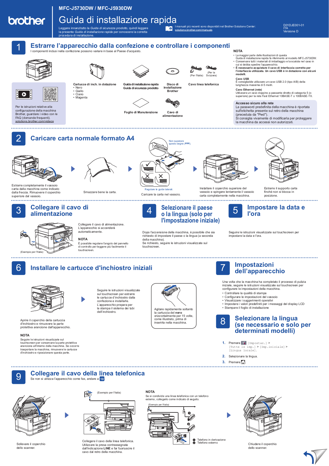 Brother MFC-J5730DW, MFC-J5930DW Setup Guide