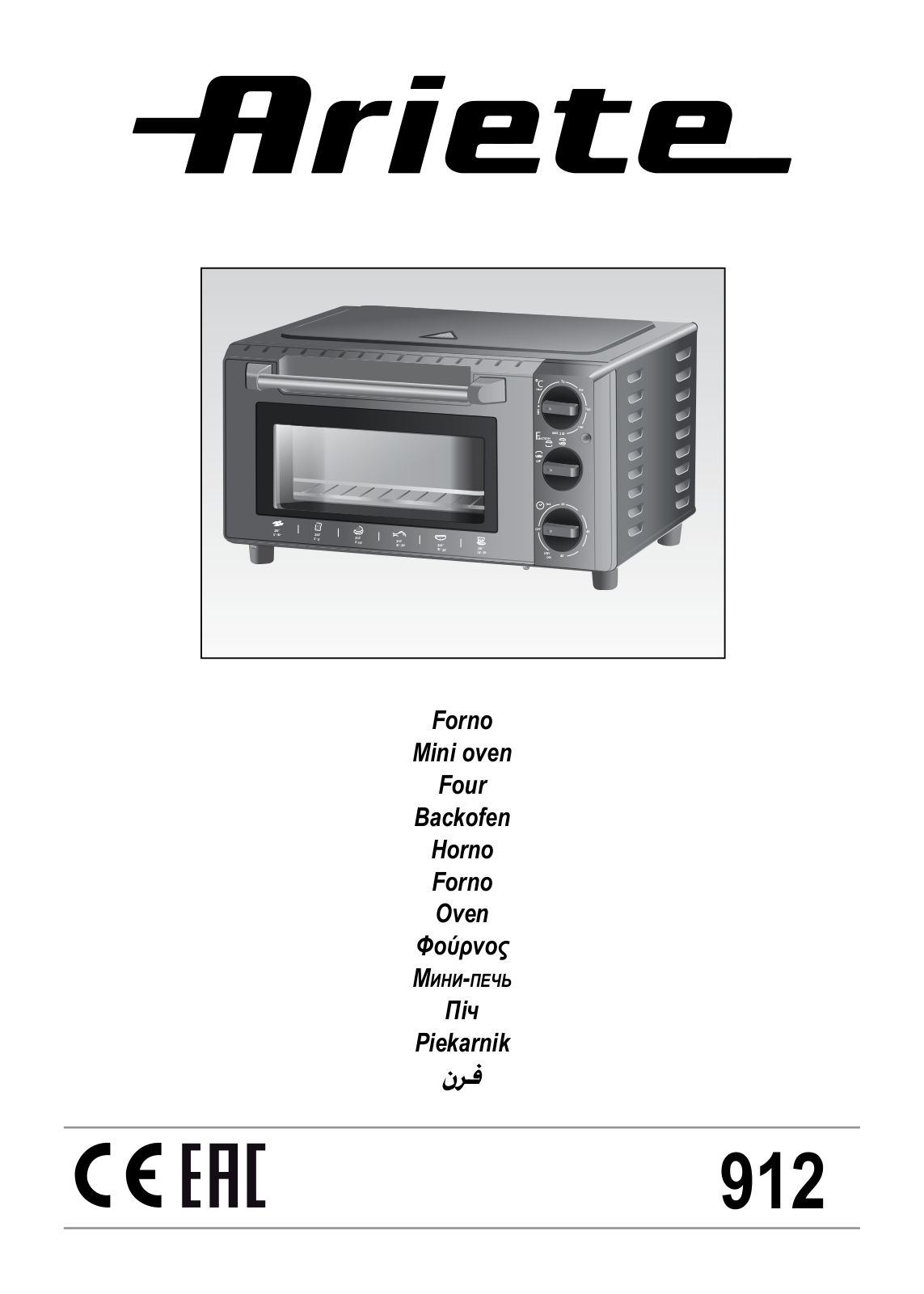 Ariete 912 User guide - ManualMachine.com