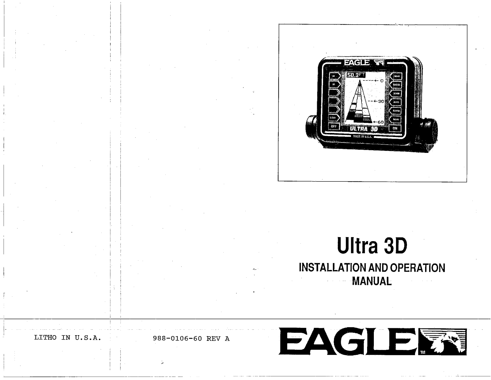 Eagle ULTRA 3D INSTALLATION INSTRUCTIONS