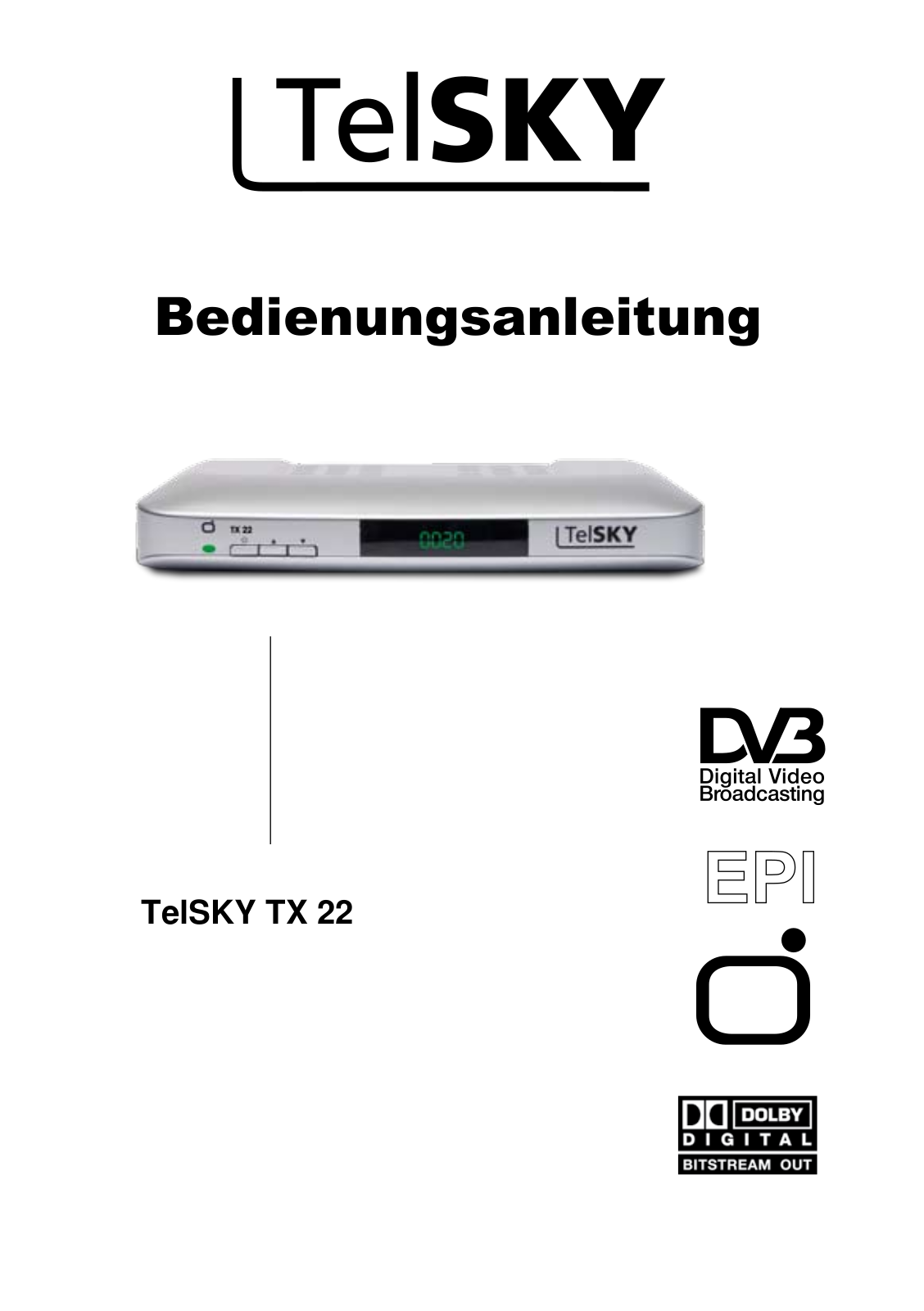 TelSky TX 22 User guide - ManualMachine.com