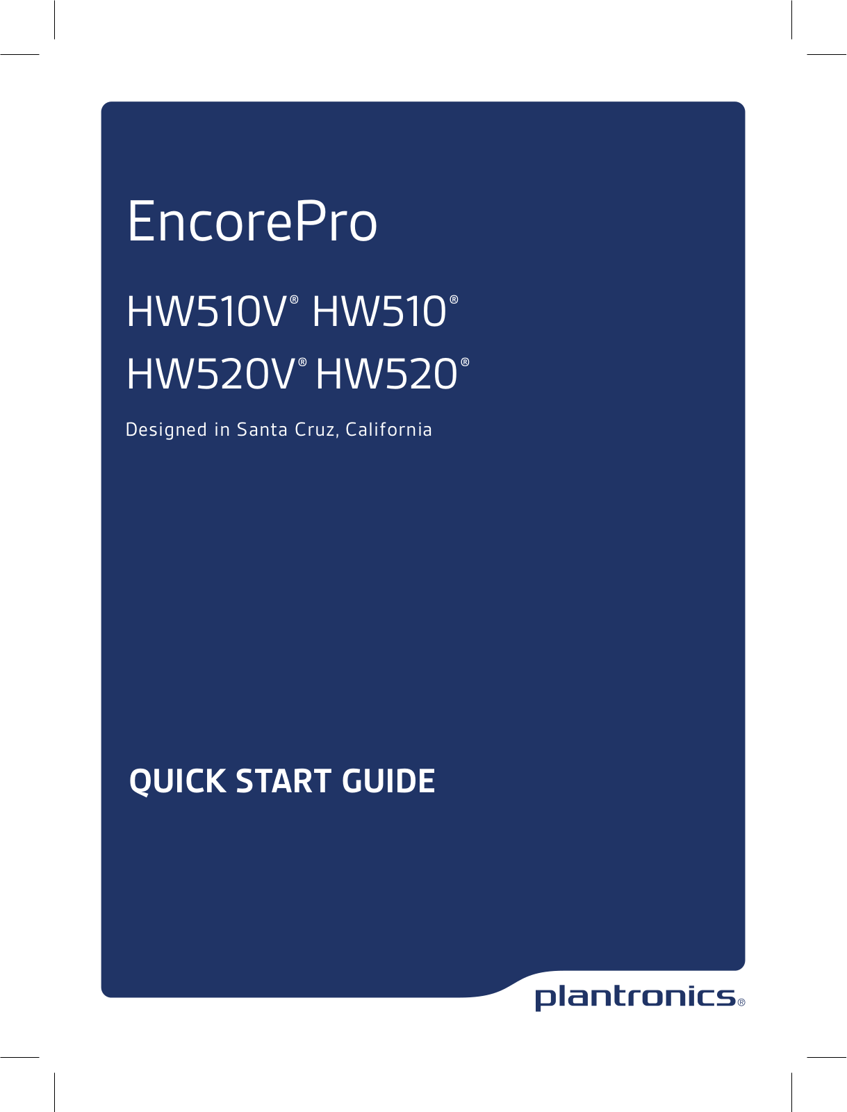 Poly 89433-02 Quick Start Guide