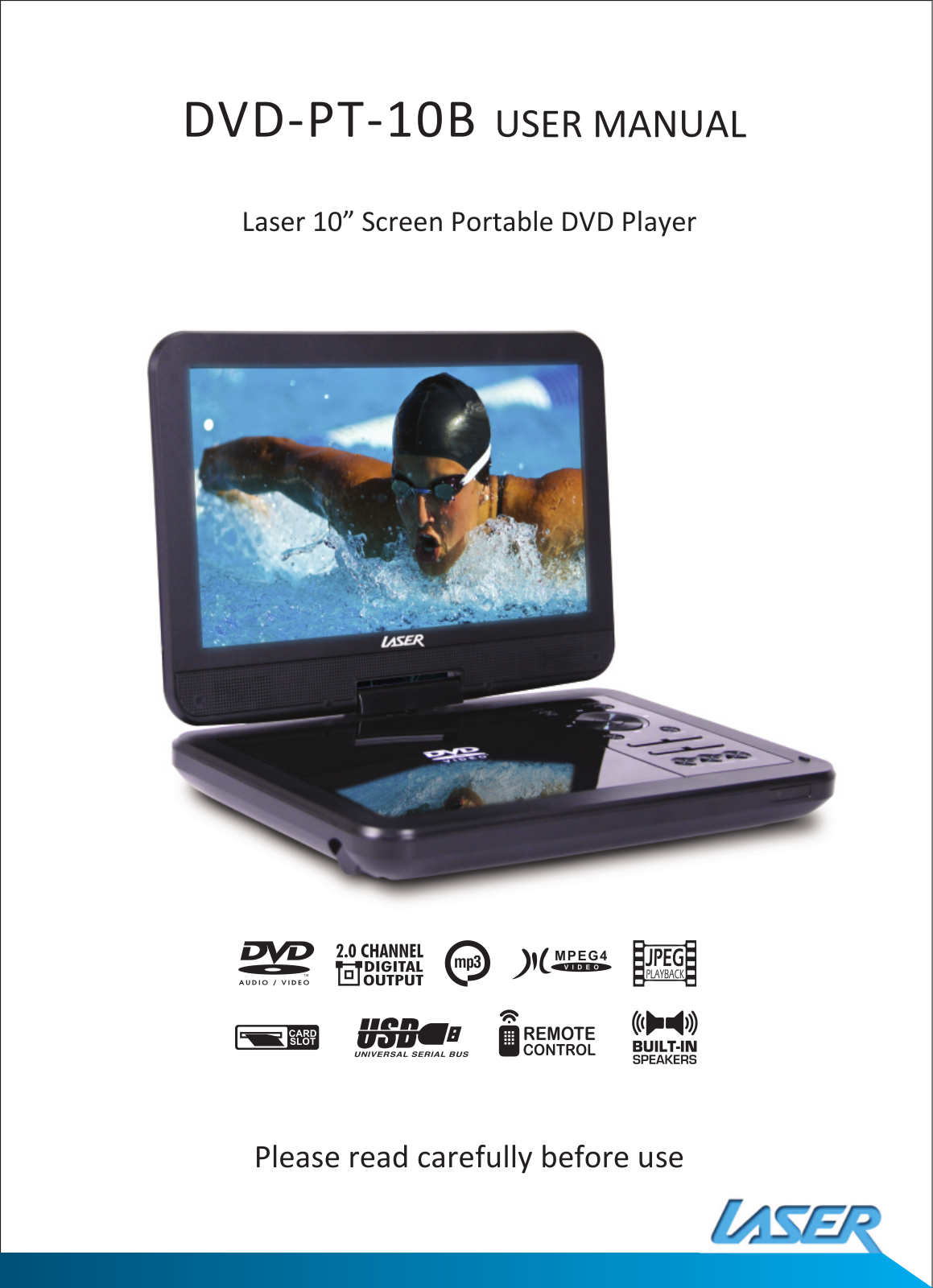 Laser DVD-PT-10B User Manual