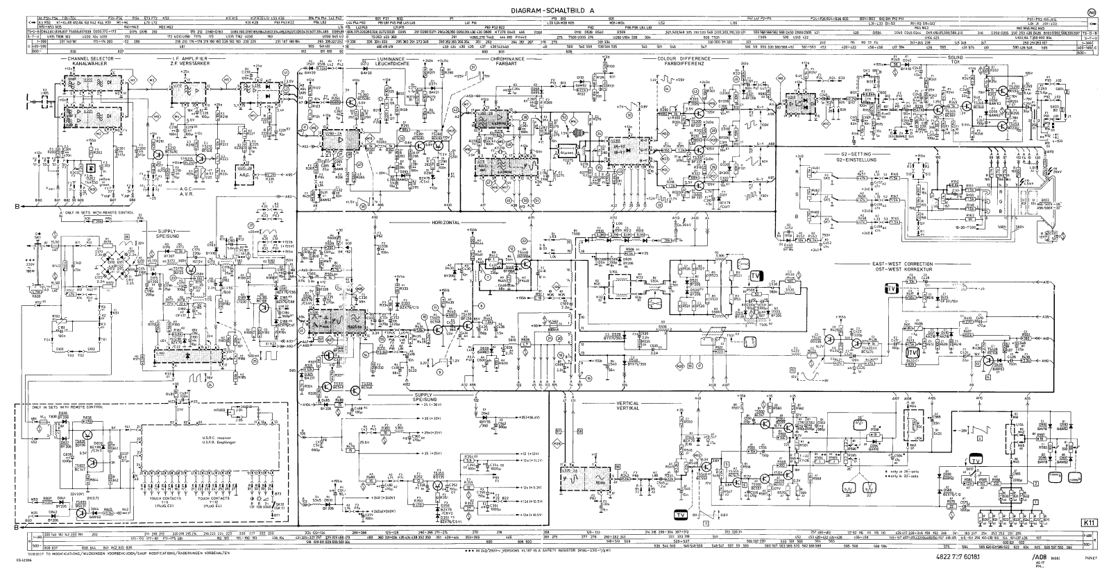 Philips K-11 Schematic