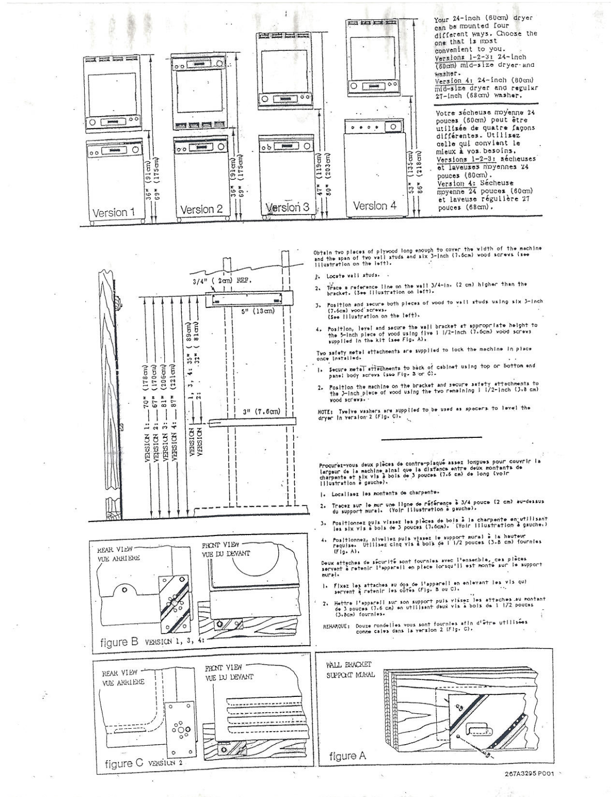 GE DWM2 INSTALLATION INSTRUCTIONS