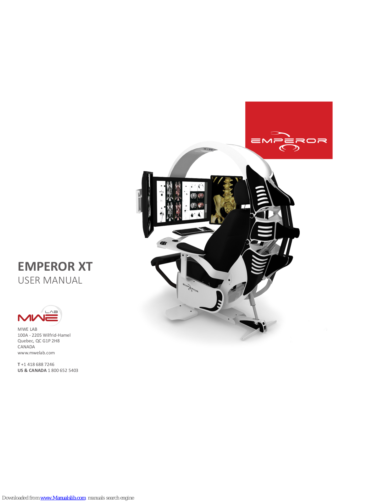 MWE LAB EMPEROR XT User Manual