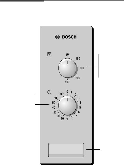 BOSCH HMT72M650 User Manual