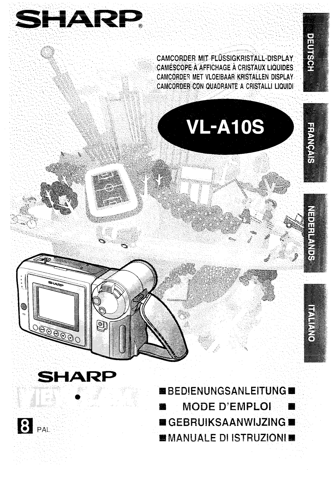 SHARP VL-A10 User Manual