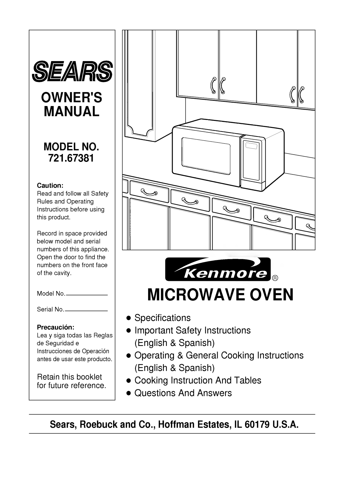 LG 721.67381790 User Manual