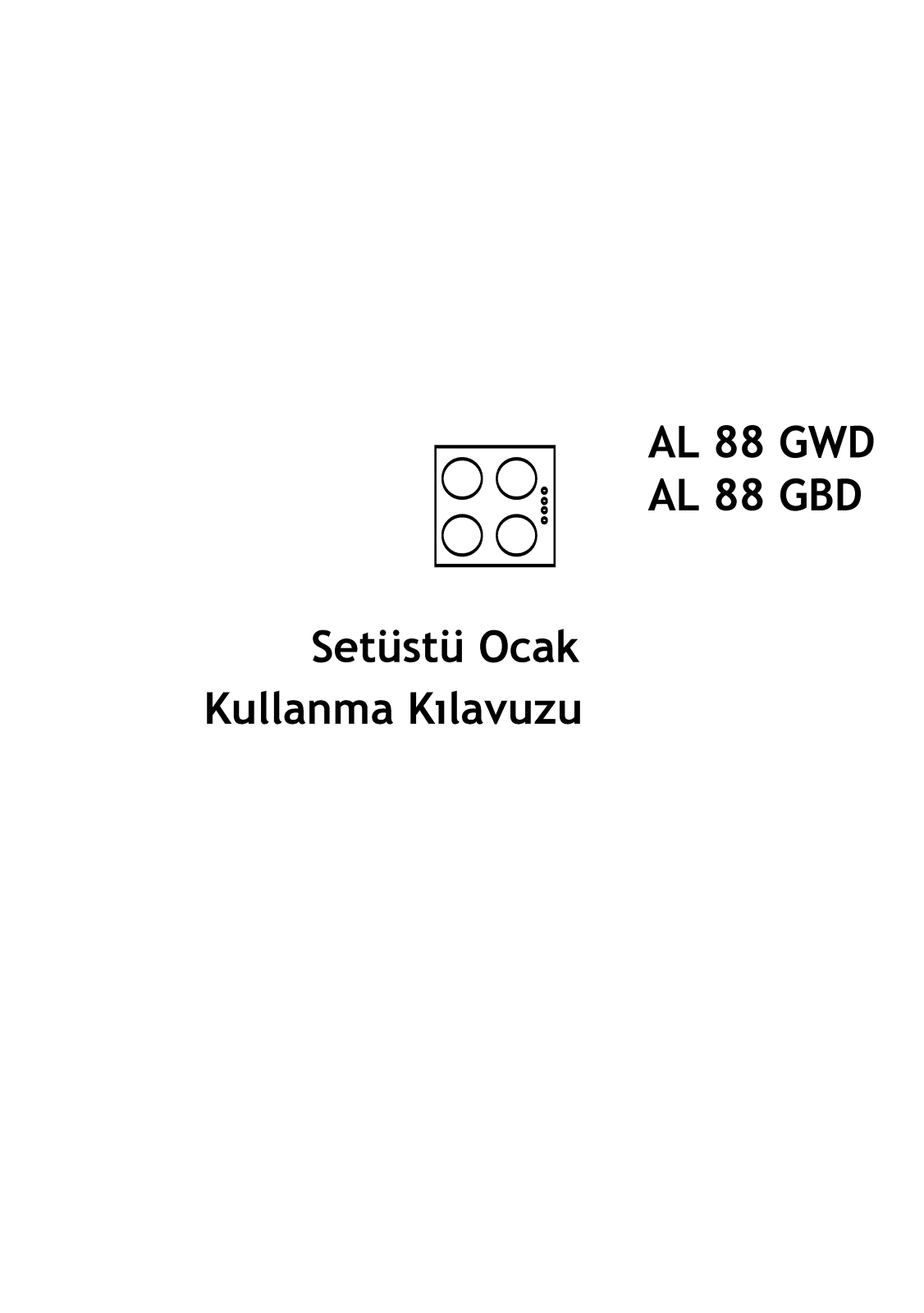 Altus AL88GWD, AL88GBD User manual