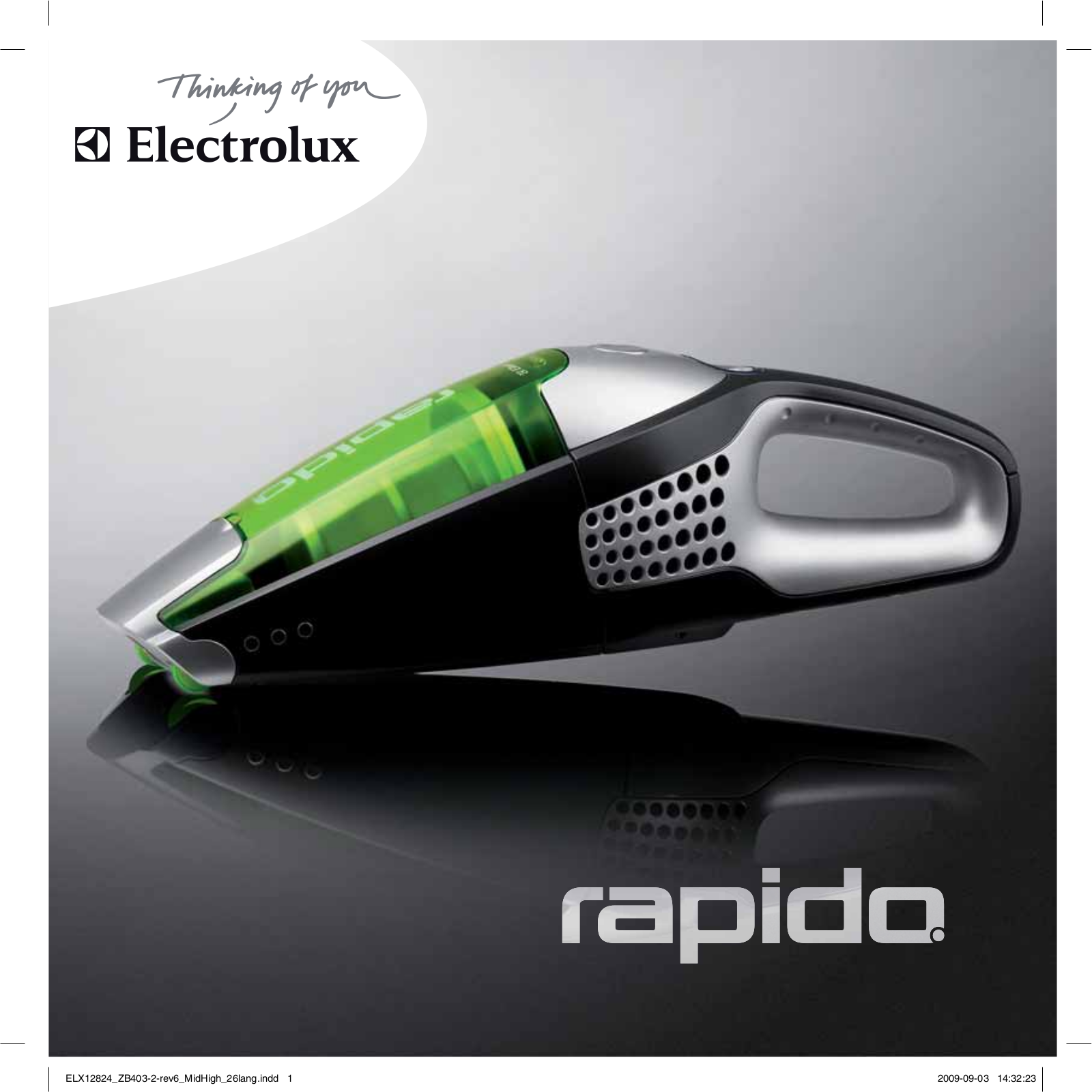 electrolux Rapido series User Manual