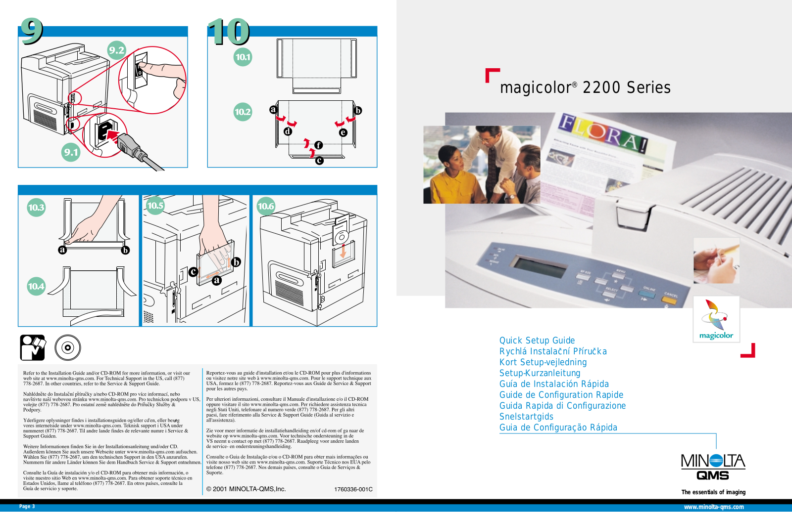 Konica Minolta Magicolor 2210 User Manual