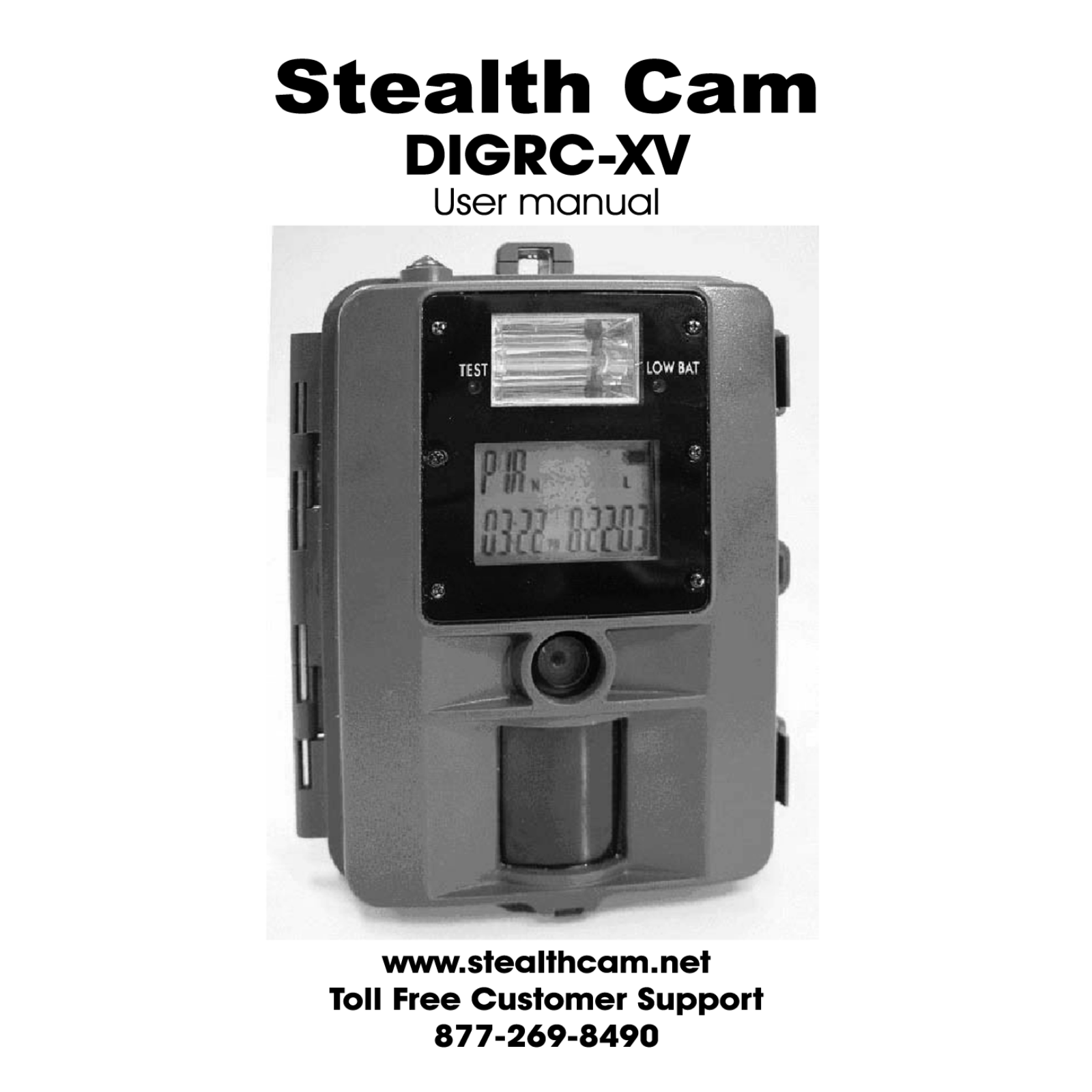 Stealth Cam DIGRC-XV Instruction Manual