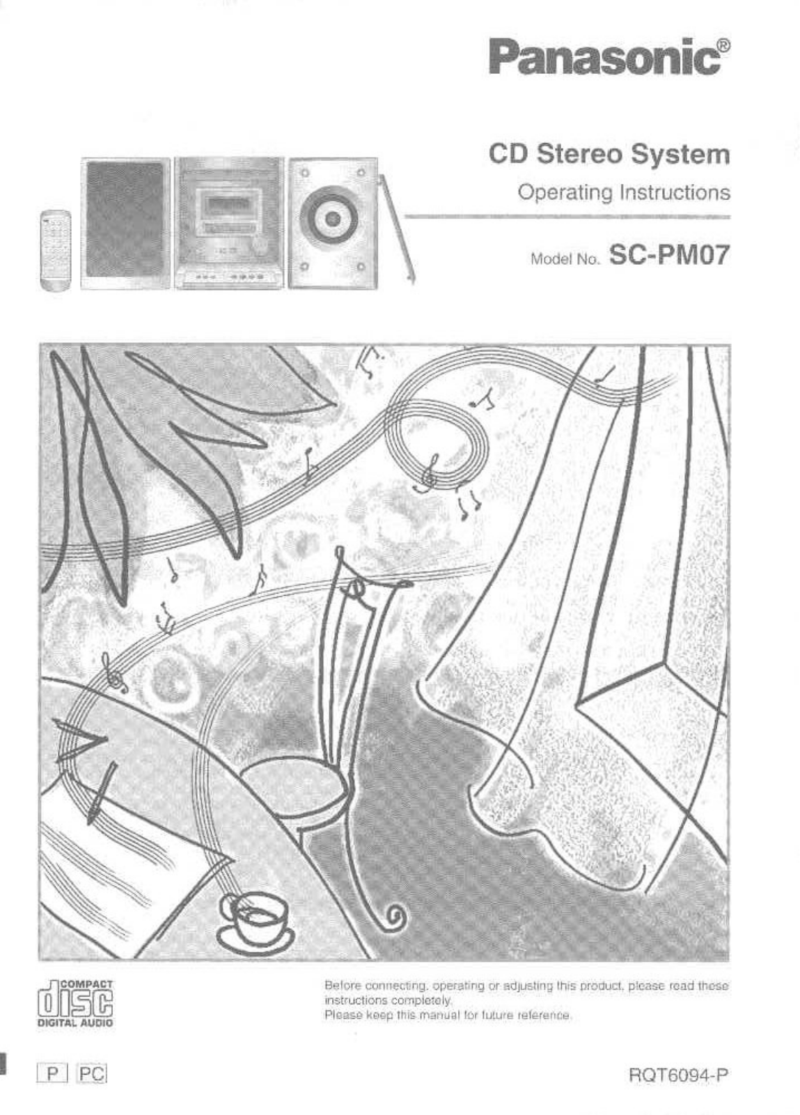 Panasonic SAPM07 User Manual