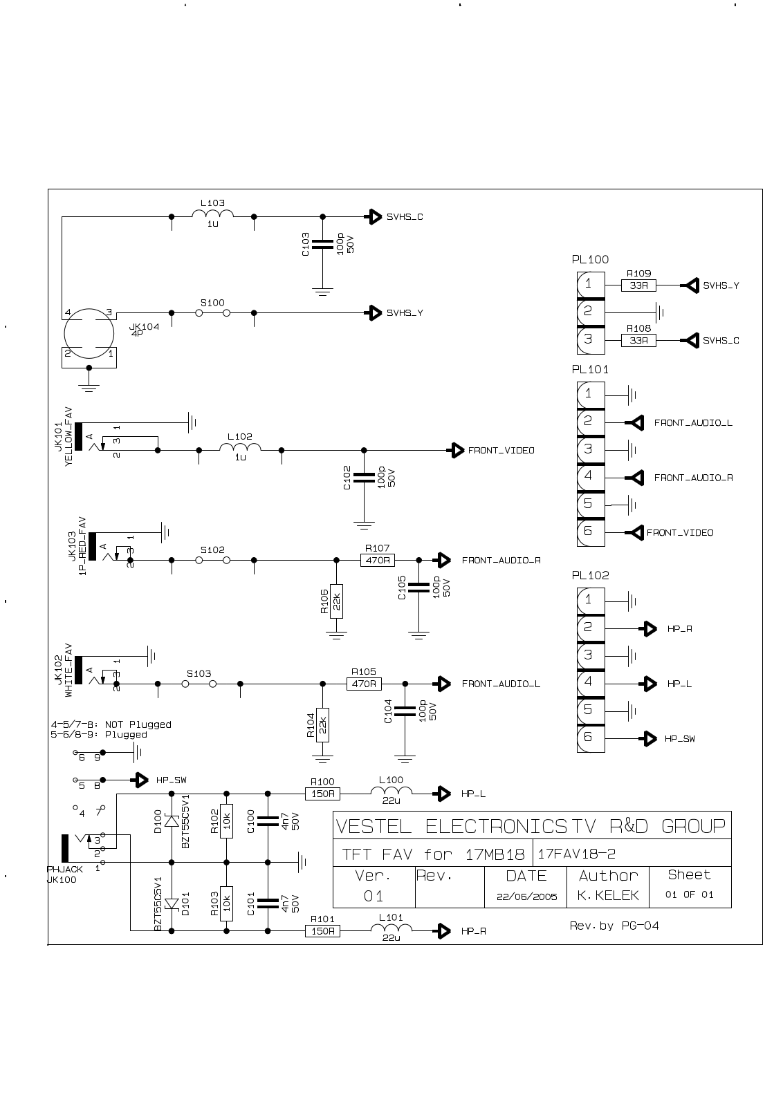 Vestel 17FAV18-2 schematic