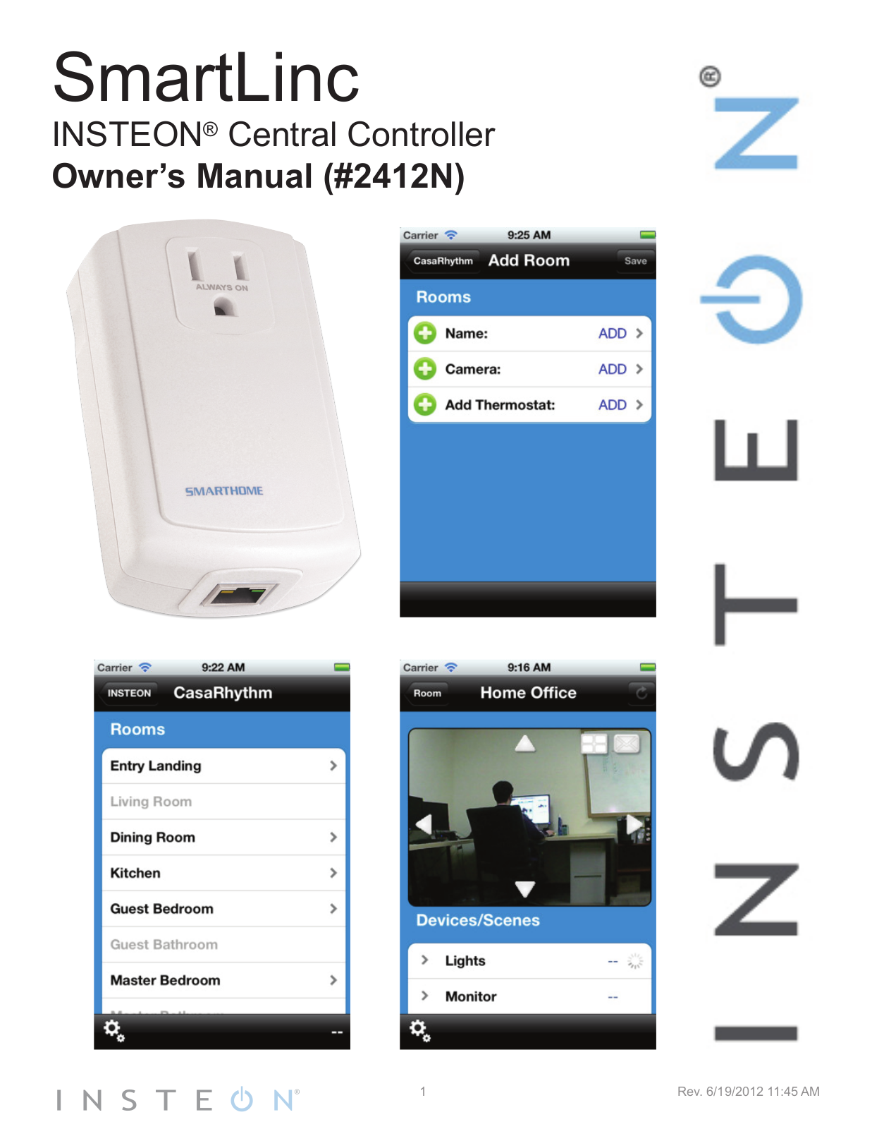 INSTEON 2412N User Manual